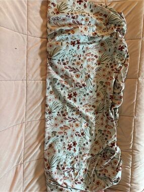 Caden Lane Floral Fitted Crib Sheet